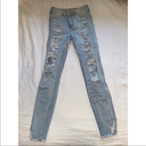 American eagle high rise jegging